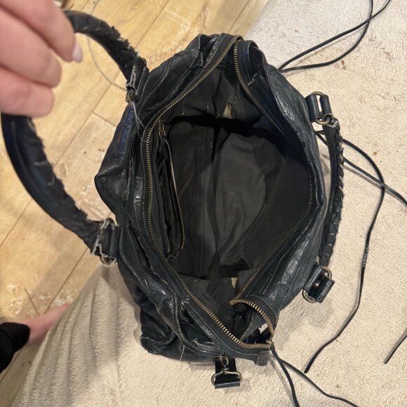 Balenciaga Agneau Giant 12 Gold Hardware City Black - Picture 6 of 11